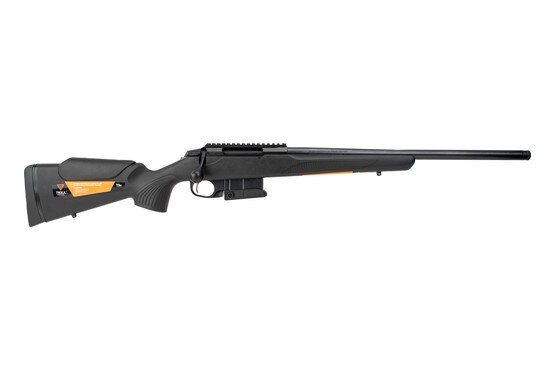 Tikka T3X CTR 20" 308 Win Bolt Action Rifle has a black synthetic stock